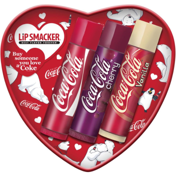 Coca Cola Heart Lip Balm Set