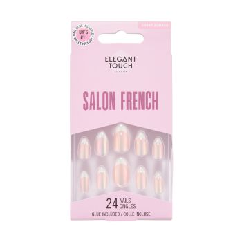 Unhas Postiças Salon French 166