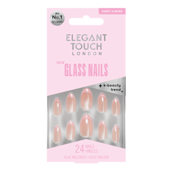 Unhas Postiças Glass Nails Sweet Sheen