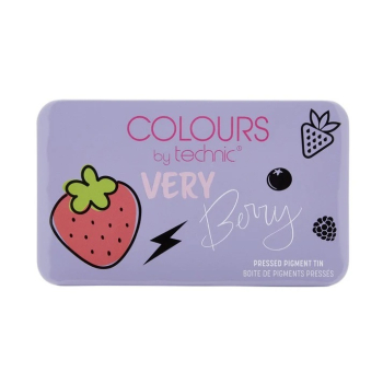 Lata de sombras de olhos Colours by Technic Very Berry