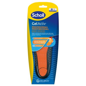 Insolas profissionais femininas de gel activ gel