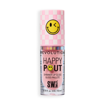 Smiley Pout Shimmer Lip Gloss Brilho Labial Glossy com Brilho