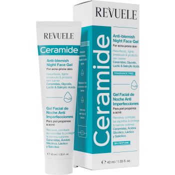 Ceramida Gel Facial de Noite Anti-Imperfeições