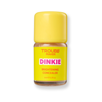 Corrector Cremoso Iluminador Dinkie Brightening Caffeine Concealer