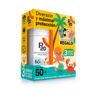 Protetor Solar Infantil SPF50 + Jogo de Cartas