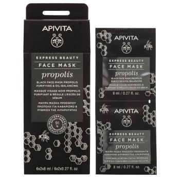Express Beauty Máscara Facial Negra Purificante com Própolis