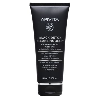 Gel de limpeza detox Preto