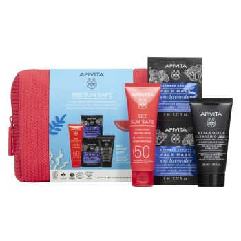 Coffret Bee Sun Safe Hydra Fresh Gel-Creme SPF50