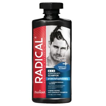 Champô anti-caspa fortalecedor Radical Men