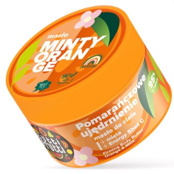 Tutti Frutti Manteiga corporal reafirmante com laranja e menta + dose energética C