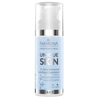 Unique Skin Creme Facial Hidratante Intensivo com Péptidos