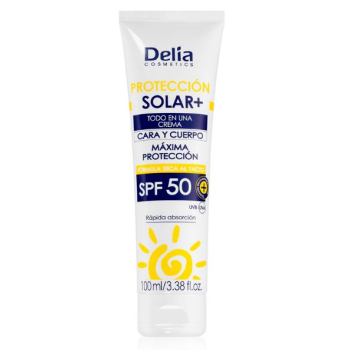 Crema Solar Sun Protect Face Body SPF50