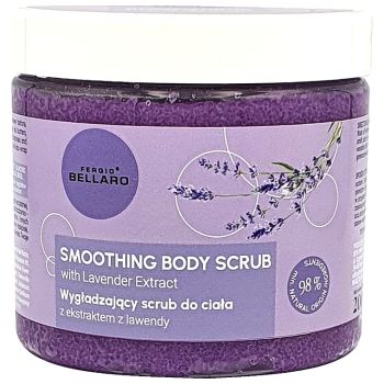 Esfoliante corporal suavizante com extrato de lavanda
