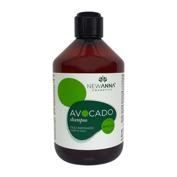 Champô com óleo de abacate