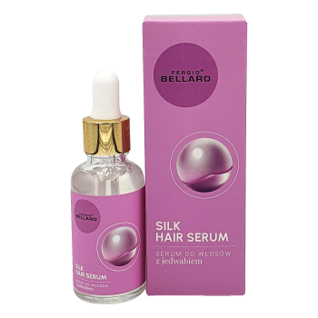 Sérum para o cabelo de seda