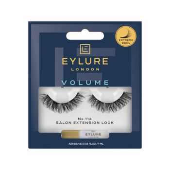 Volume Salon Curl 114 Pestanas Falsas