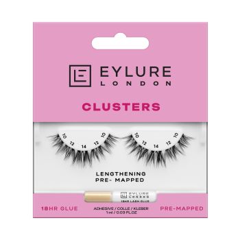 Clusters Lenghtening Pre-Mapped False Lashes Edição Limitada