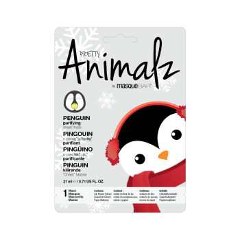 Pretty Animalz Máscara Facial Purificante Pinguim
