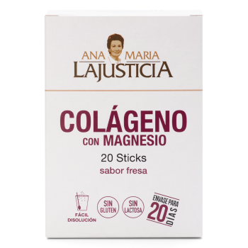 Colagénio com Magnésio Sabor Morango