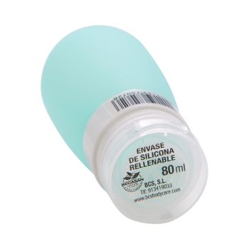 Garrafa de silicone para viagem