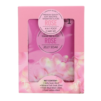 Rose &amp; Rose Crystal Mud Foot Care Set