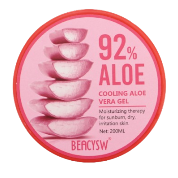 Gel de Aloé Vera vermelho
