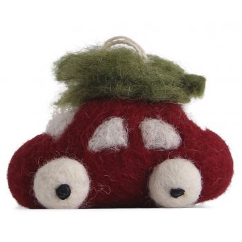 Carro com árvore de Natal