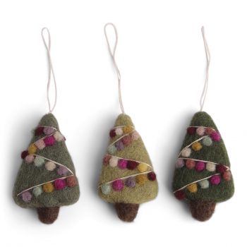 Conjunto de 3 Árvore de Natal MINI