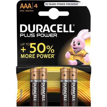 Pilhas Alcalinas Plus AAA LR03/MN2400
