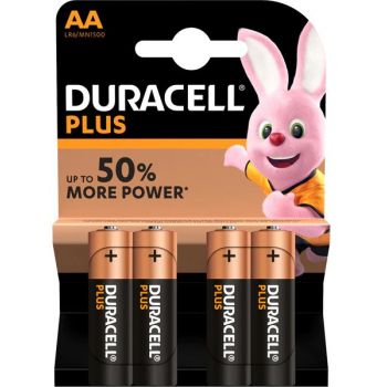 Pilhas Alcalinas Plus AA LR6/MN1500