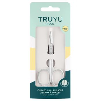 Tesoura de unhas ponta curva