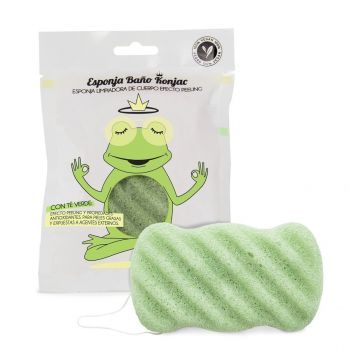 Esponja Konjac de chá verde