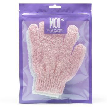 Set de luvas esfoliantes