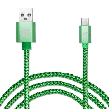 Cabo USB com conector Android tipo C