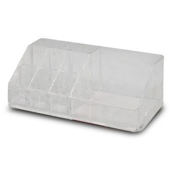 Organizador de cosméticos com 9 compartimentos