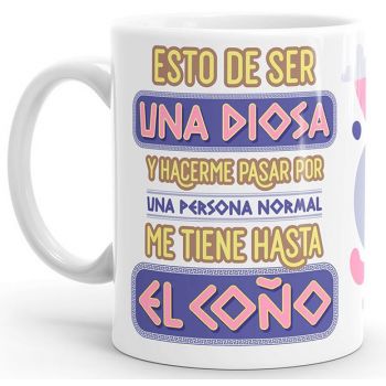 Sendo uma caneca da deusa...
