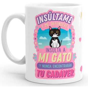 Insulte minha caneca do gato