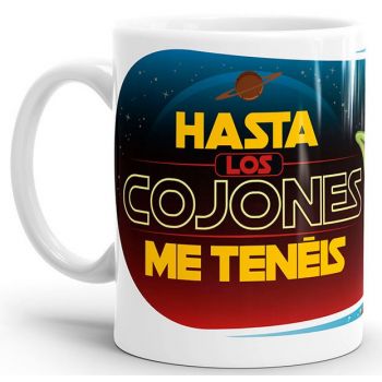 I've obteve-me a caneca dos Cojones