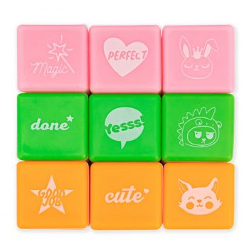 Conjunto de 9 Selos
