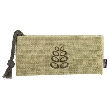 Saco para cosméticos em fibra natural