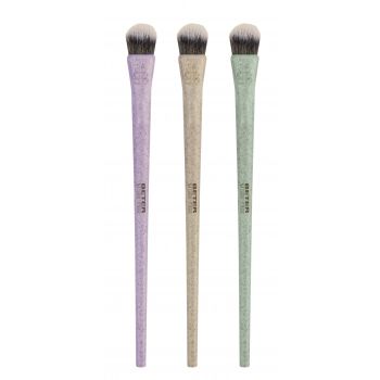 Pincel de mistura para sombras de fibra natural