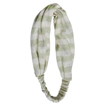Turbante de algodão orgânico de fibra natural