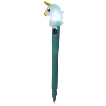 caneta Unicornio com Led