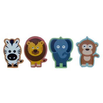 Conjunto de 4 borrachas para eliminação de animais