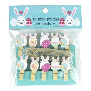 Conjunto de mini Unicornio de Unicornio madeira Unicornio
