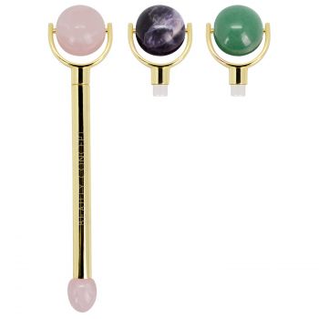 Beauty concept Skin Roller Pedras intercambiáveis
