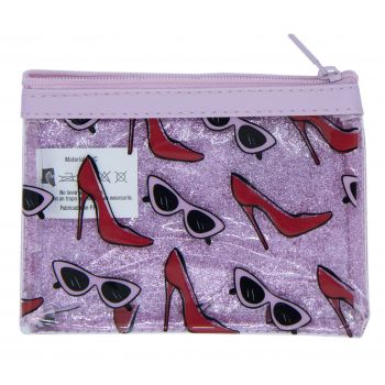 Mini bolsa de PVC brilhante