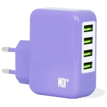 Plugue multi USB de 4 portas