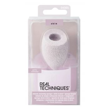 Esponja de limpeza Miracle + Guarda-esponja Stick &amp; Store