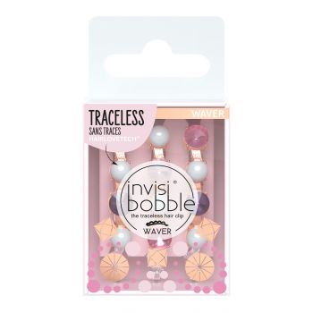 Pack 3 WAVER Grampos de cabelo British Royal To Bead ou não Bead